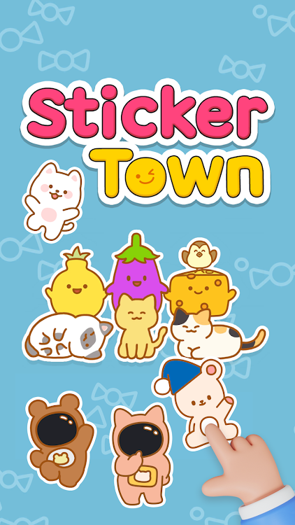 #1. Sticker Town Puzzle:Color Book (Android) By: ACTIONFIT