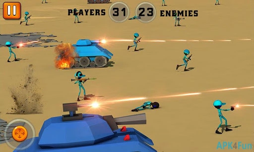 Stickman Battle Simulator 3D Screenshot Image