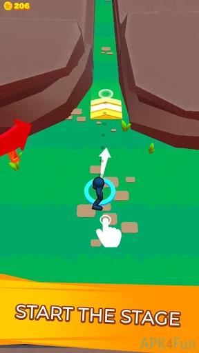 Stickman Dash Screenshot Image