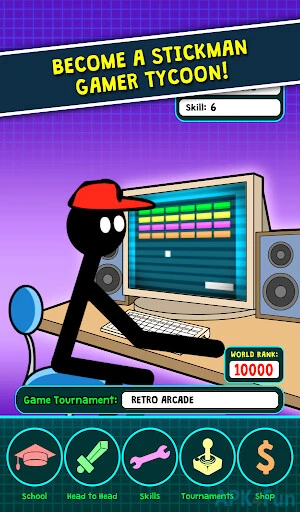 Stickman Gamer Tycoon Screenshot Image