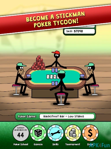 Stickman Poker Tycoon Screenshot Image