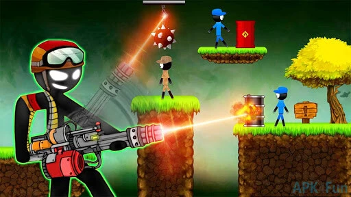 Stickman Shooting Screenshot Image