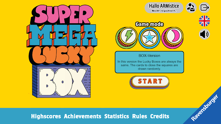 #1. Super Mega Lucky Box (Android) By: Brettspielwelt GmbH