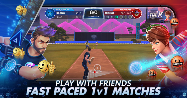 #1. Super Six Cricket (Android) By: AstroTech Studio Private Limited