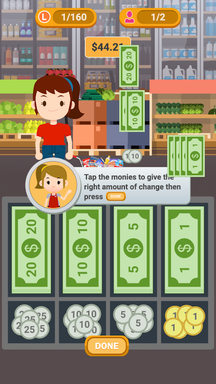 #1. Supermarket Cashier :Simulator (Android) By: IndigoMedia