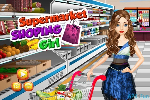 Supermarket Shopping Girl Screenshot Image