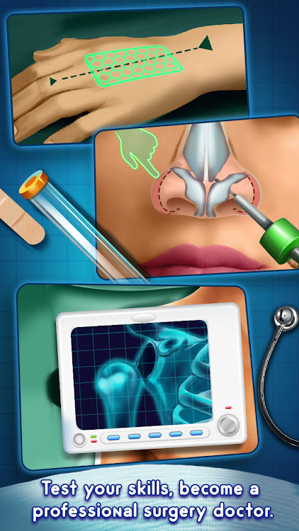 #2. Surgery Offline Doctor Games (Android) By: Taprix