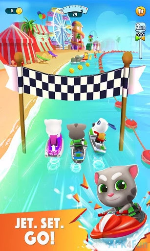 Talking Tom Jetski 2 Screenshot Image