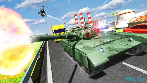 Tank Traffic Racer Screenshot Image