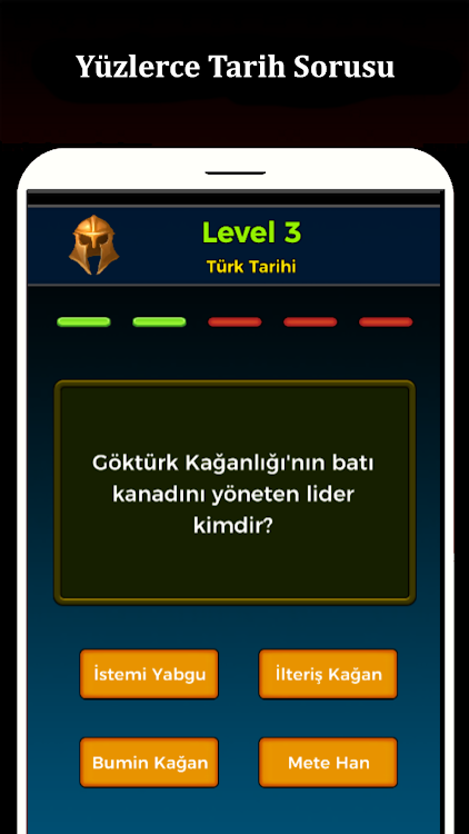 #1. Tarih Bilgi Yarışması (Android) By: Gusta Gaming