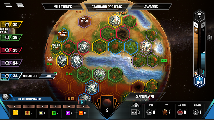 #7. Terraforming Mars (Android) By: Twin Sails Interactive