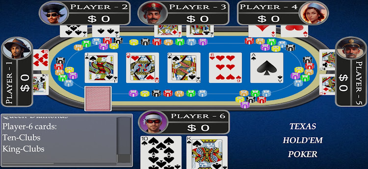 #1. Texas Hold em Poker Trainer (Android) By: droidmaher