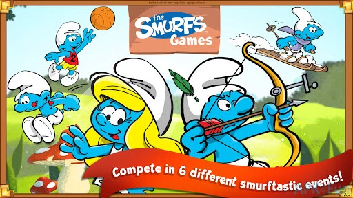 The Smurf Games Screenshot Image