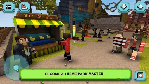 Theme Park Craft Screenshot Image