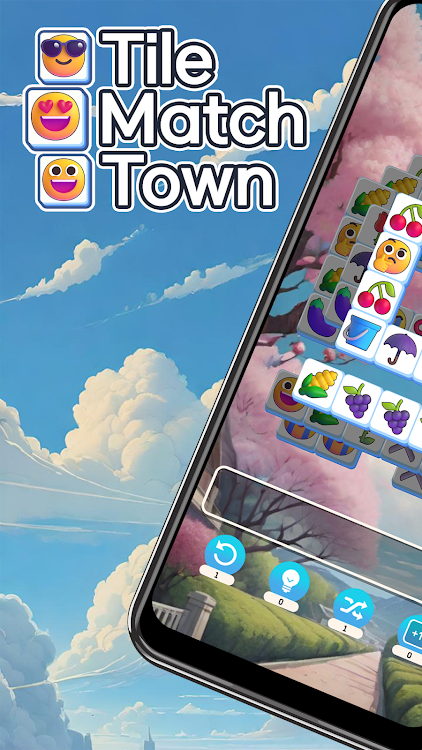 #1. Tile Match - Town (Android) By: Aura Game Studio