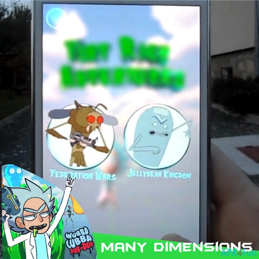 Tiny Rick Adventures AR Screenshot Image