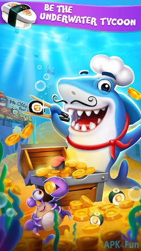 Tiny Sharks Idle Clicker Screenshot Image