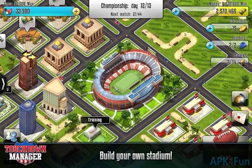 Touchdown Manager Screenshot Image