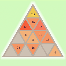 Triangular 2048 - Logic Puzzle