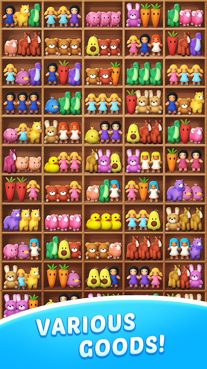 #1. Triple Goods -Match 3d Game (Android) By: Mentha Games