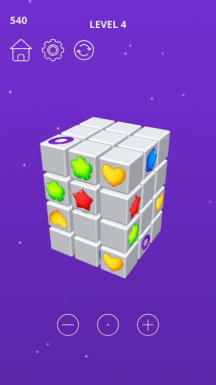 #1. Triple Match 3D Cube (Android) By: Puzzle Games Offline