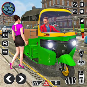 TukTuk Auto Rickshaw Taxi Game