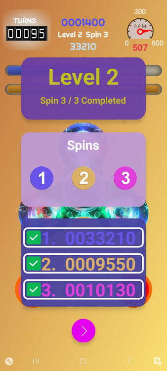 #1. Turbo Spin Race: Time Duel (Android) By: SunMarc App Labs