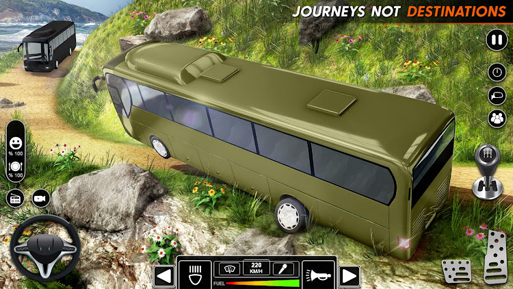 #1. US Coach Bus Simulator Games (Android) By: Gaming Engine