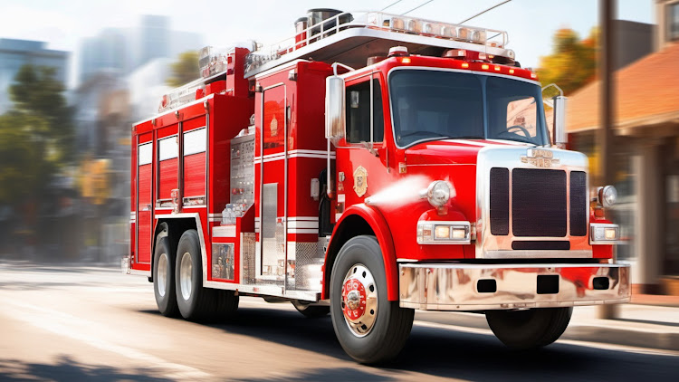 #1. US Fire Truck rescue Sim Games (Android) By: Sketchy Gamerz