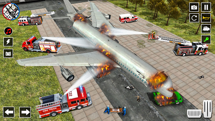 #1. US Firefighter Truck Sim 3d (Android) By: Gaming Switch