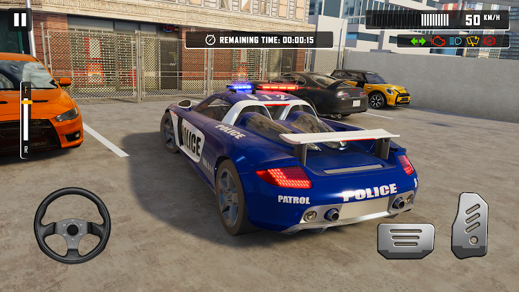 #1. US Police Car Park & Transport (Android) By: Play Toy Lab