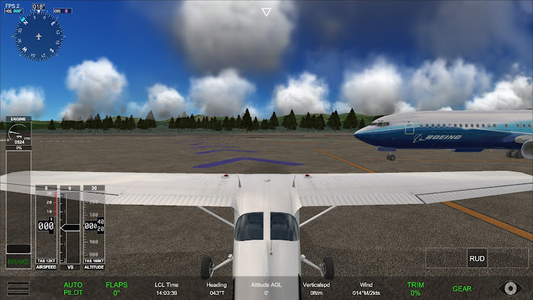 #1. Uni Flight Simulator (Android) By: BAGOR