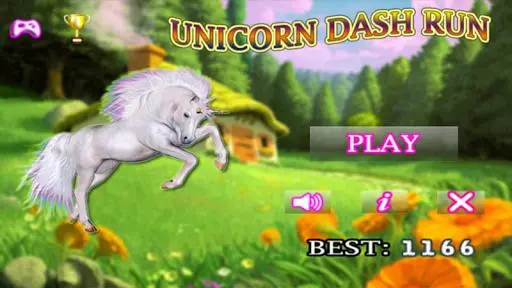 Unicorn Dash Run Screenshot Image