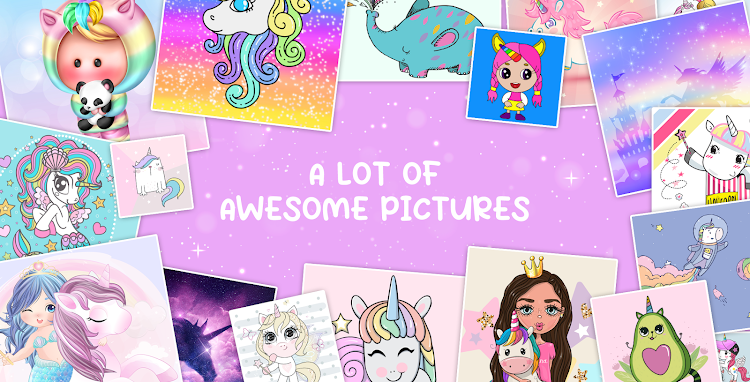 #1. Unicorn puzzles (Android) By: Girls Photo Editor