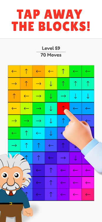 #1. Unpuzzle: Tap Away Blocks Game (Android) By: HYPERCELL