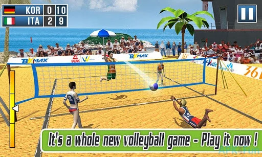 Volleyball Exercise Screenshot Image