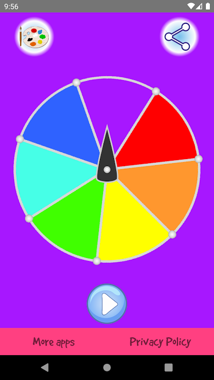 #1. Wheel of Colors Premium (Android) By: BlackDevelopers