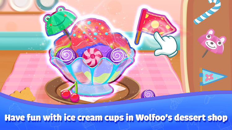 #1. Wolfoo Ice Cream Shop: Dessert (Android) By: Wolfoo Family