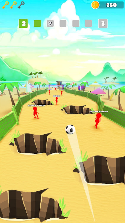 #1. Wonder Goal: Fun Football Kick (Android) By: Mini Sports