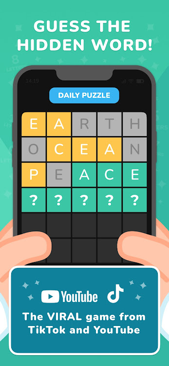 #1. Wordly Yoga: Daily & Unlimited (Android) By: Wordly - check IQ! Word puzzle games