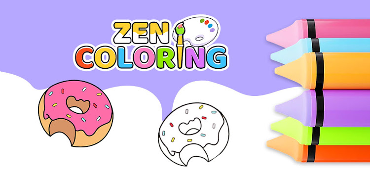 #1. Zen Coloring Happy ASMR ART (Android) By: Metal Man Game