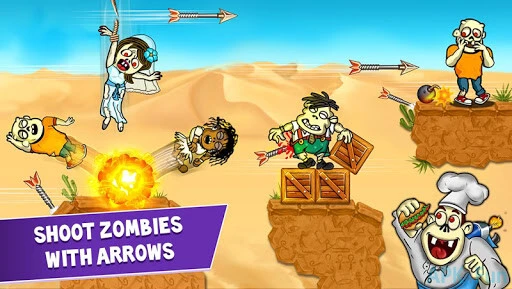 Zombie Archery Screenshot Image