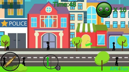 Zombie Stickman Sniper Screenshot Image