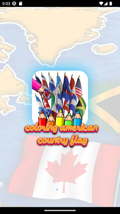 #1. coloring american country flag (Android) By: Nurlaela