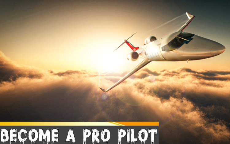 #3. Airplane Game Flight Pilot Sim (Android) By: Game Sonics Inc