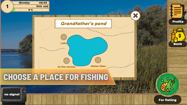 #2. Real Fishing (Android) By: Vally Games