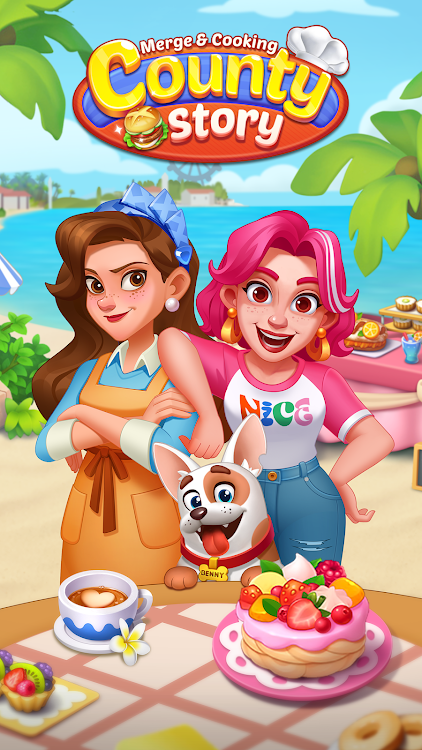 #7. County Story: Merge & Cooking (Android) By: X-FUN Game