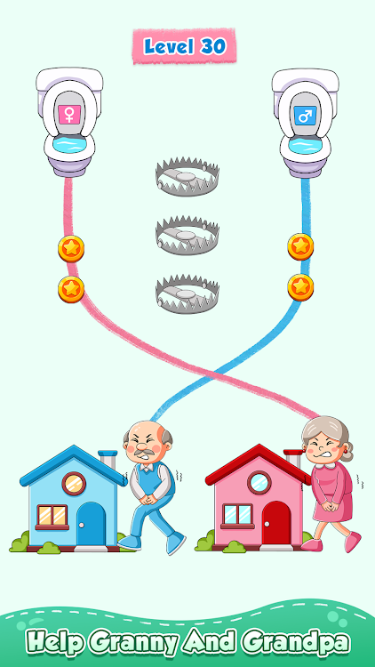 #8. Granny Rush: Draw To Go Home (Android) By: PANTHERA