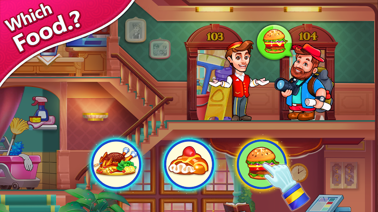 #3. Hotel Star: Hotel Games (Android) By: Over The Moon Studios