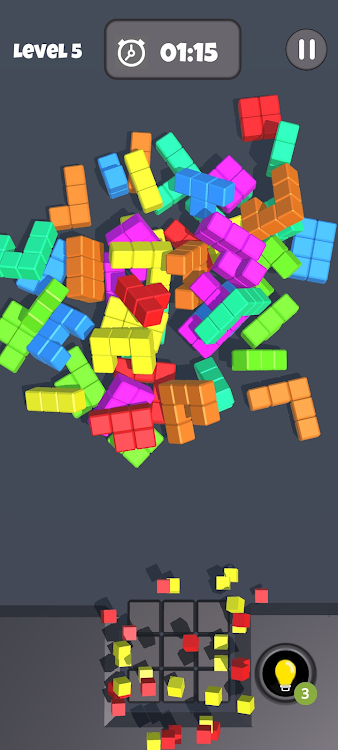 #3. Cube Matcher 3D (Android) By: Anloft